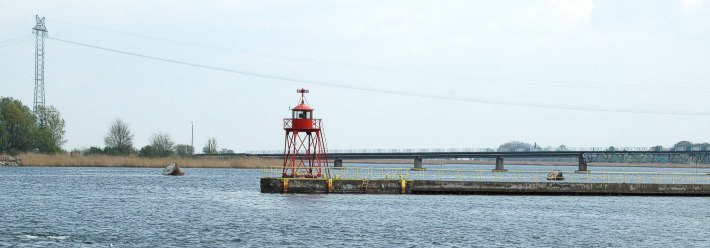 lighthouse Karsibór Island North End