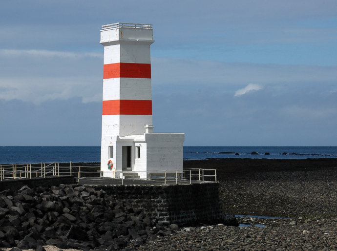 Alter Leuchtturm Garðskagi