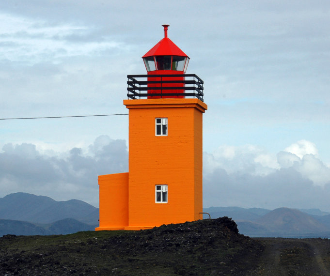 Leuchtturm Hópsnes