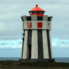 to the lighthouse Straumnes