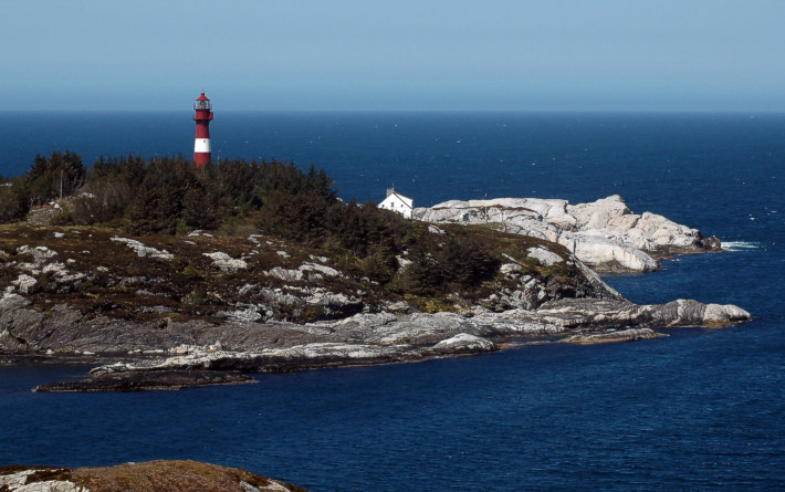 Leuchtturm Slåtterøy