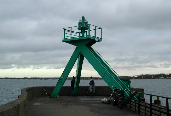 pier light North Stralsund