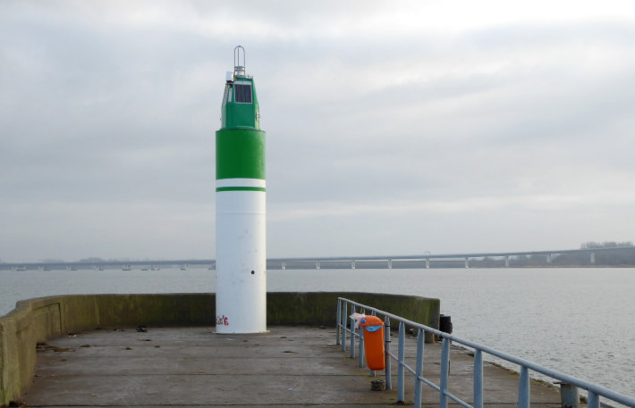 pier light North Stralsund