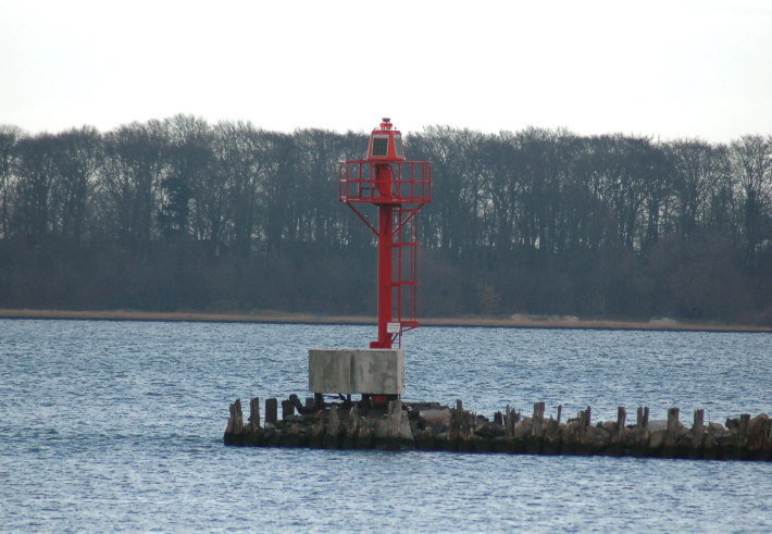 pier light middle pier Stralsund