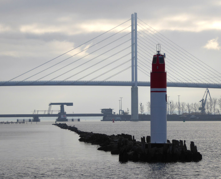 pier light middle pier Stralsund