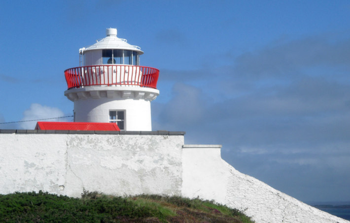 Leuchtturm Kilcredaun Point