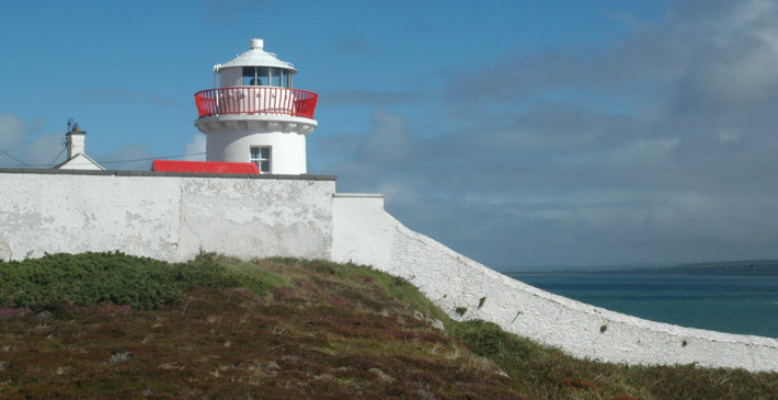 Leuchtturm Kilcredaun Point