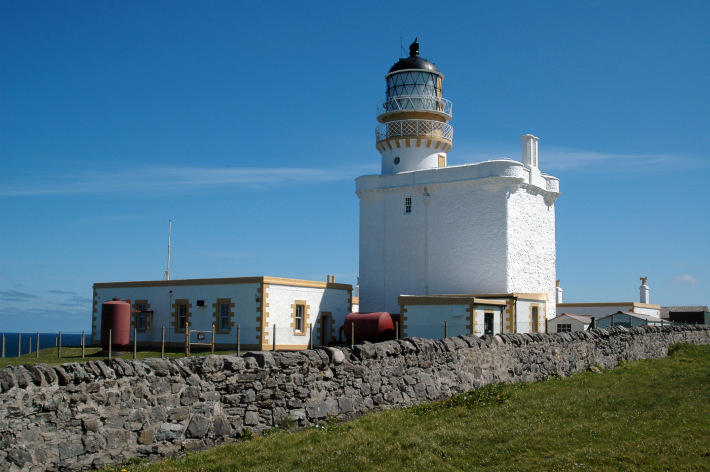 alter Leuchtturm Kinnaird Head