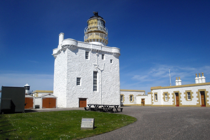 alter Leuchtturm Kinnaird Head