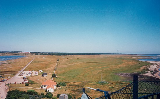 Blick vom Leuchtturm Långe Jan