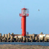 to the lighthouses winoujcie breakwater