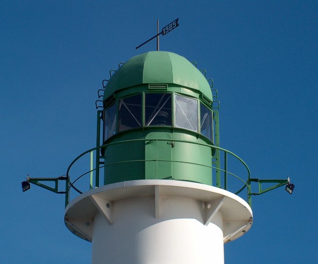 Steuerbord-Molenfeuer Warnemünde