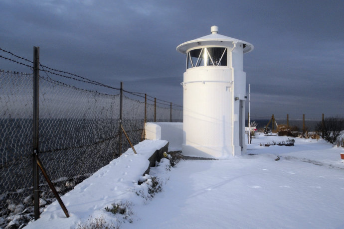 lighthouse Strukkamphuk on Fehmarn island