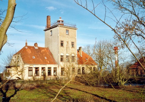 old lighthouse Marienleuchte on Fehmarn island