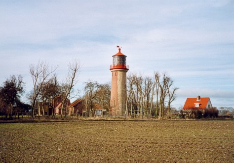 lighthouse Staberhuk on Fehmarn island