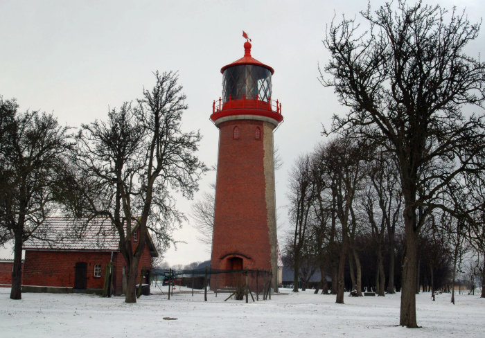 lighthouse Staberhuk on Fehmarn island