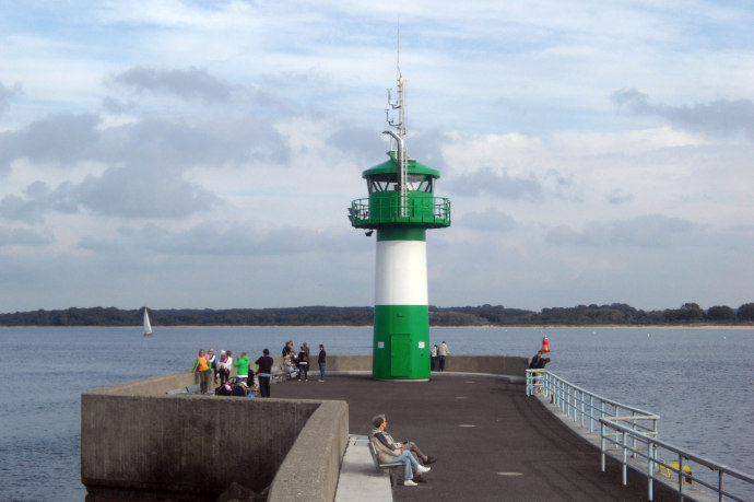 new pier light Travemünde