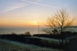 Sonnenaufgang bei Hejlsminde in Dänemark